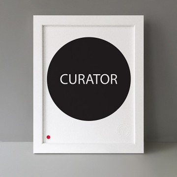 Sold Curator print