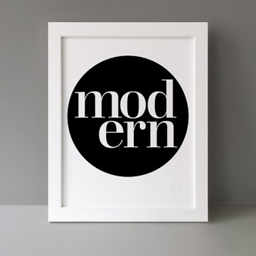 Modern print
