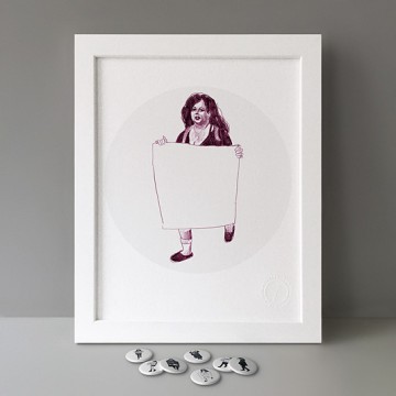 Drawn Protest 6 print