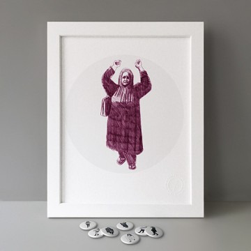 Drawn Protest 5 print