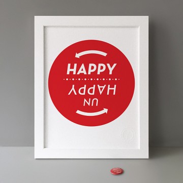 (Un)Happy print