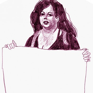 Drawn Protest 6 print