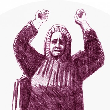 Drawn Protest 5 print