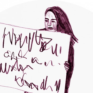 Drawn Protest 1 print