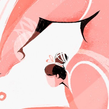 Yoga Scorpion Pose print