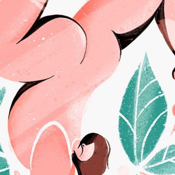 Yoga Forearm Stand Pose print