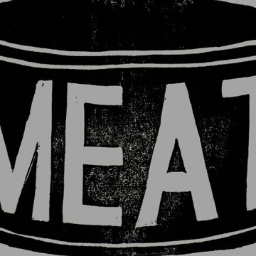 Meat Tin print