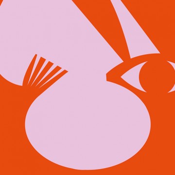 Rabbit Silhouette print