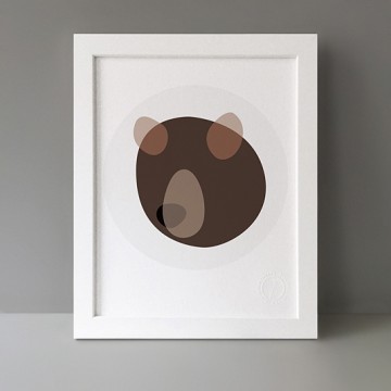 Bear Shapes print