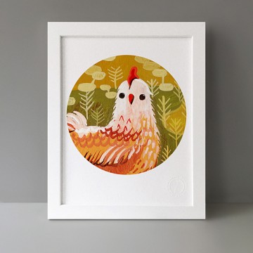 Chicken print