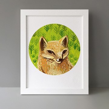 Fox print