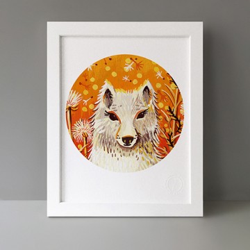 Wolf print