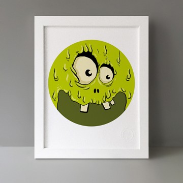Green Monster print
