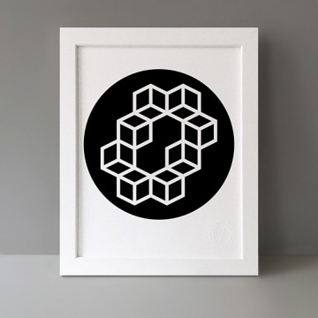Modulo: 8x Circle print