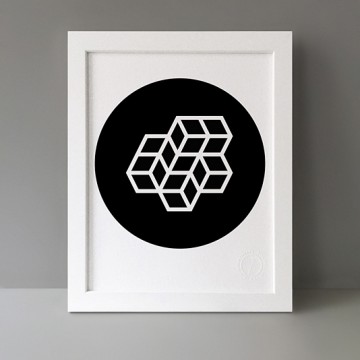 Modulo: 2x2+2x1 Circle print
