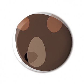 Gift Box: 4 button badges (Animal Shapes)