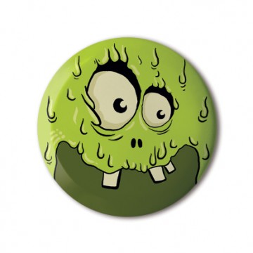 Gift Box: 4 button badges (Monsters)