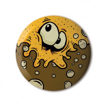 Gift Box: 4 button badges (Monsters)