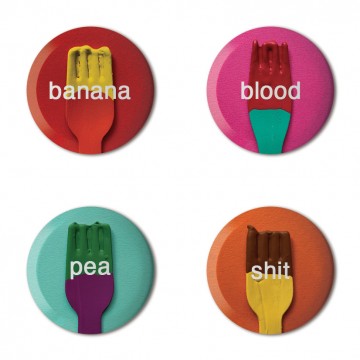 Gift Box: 4 button badges (F***s)
