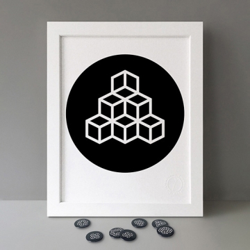 Modulo: 6x Triangle print