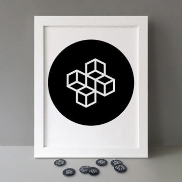 Modulo: 4x Circle print