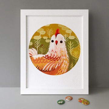 Chicken print