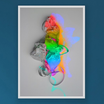 10x10 Series Poster: Balloons (Giclée)