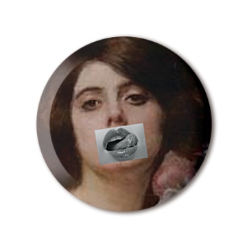 Gift Box: 4 button badges (Collages)