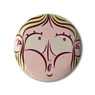 Gift Box: 4 button badges (Squeezed)