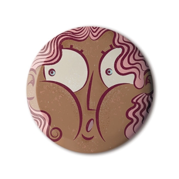 Gift Box: 4 button badges (Squeezed)