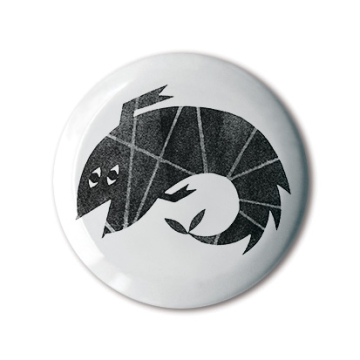 Gift Box: 4 button badges (Animals)