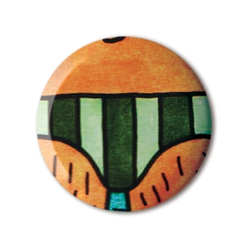 Gift Box: 4 button badges (Swimming Trunks)