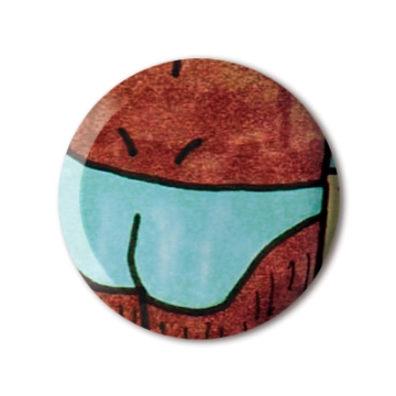 Gift Box: 4 button badges (Swimming Trunks)