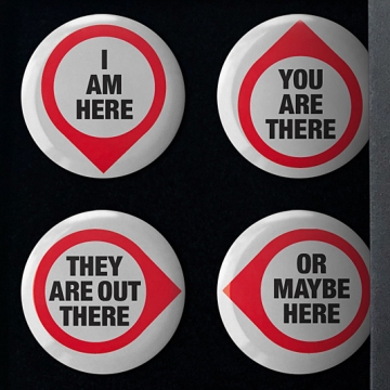 Gift Box: 4 button badges (Where?)