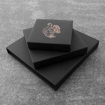 Gift Box: 4 button badges (Lost Language Marks)