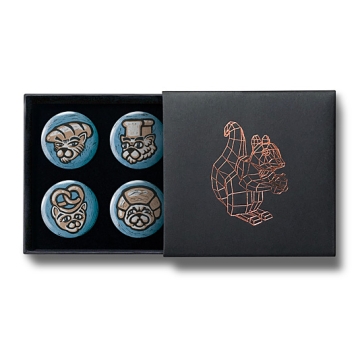 Gift Box: 4 button badges (Bread Cats, Сat Breeds)