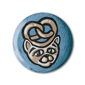 Gift Box: 4 button badges (Bread Cats, Сat Breeds)