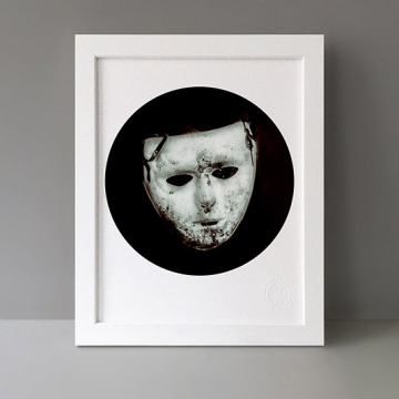 Beneath The Eyrie: Mask print