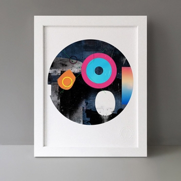 In/Between IV (target) print