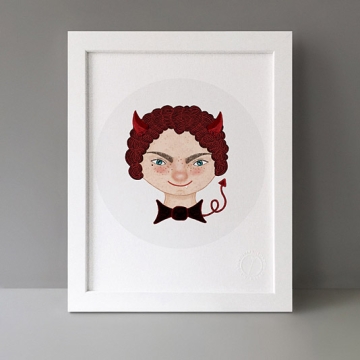 Devil Boy print