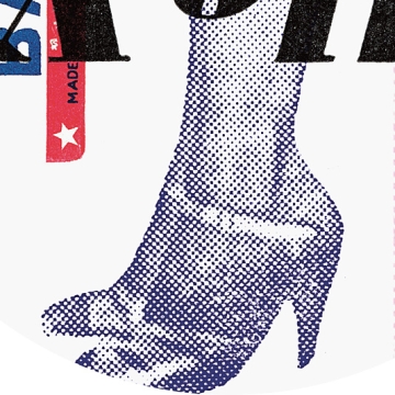 tat* High Heels print