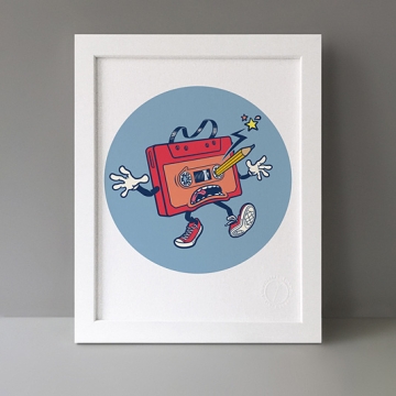 There's something in my eye print