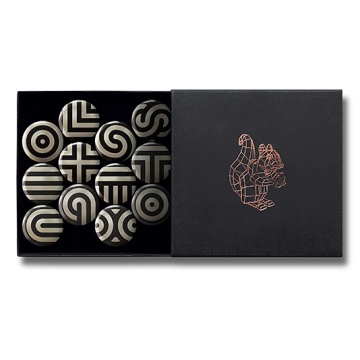 Gift Box: 12 button badges (Playful Modular System)