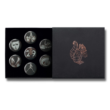 Gift Box: 7 button badges (Beneath the Eyrie)