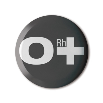 Gift Box: 8 button badges (Blood Types)