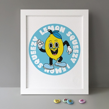 Lemon Squeezy print
