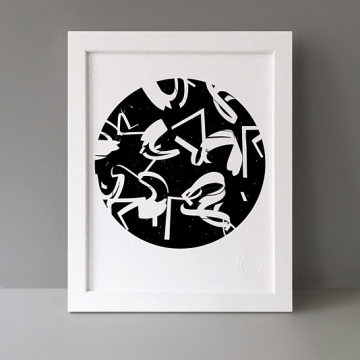 Marks From Two Lost Languages print