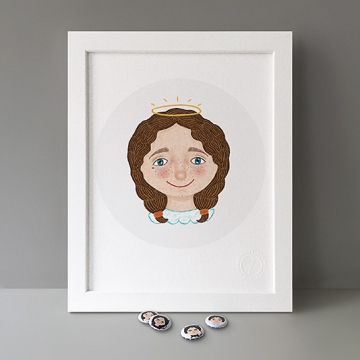Angel Girl print