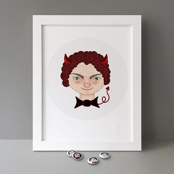 Devil Boy print