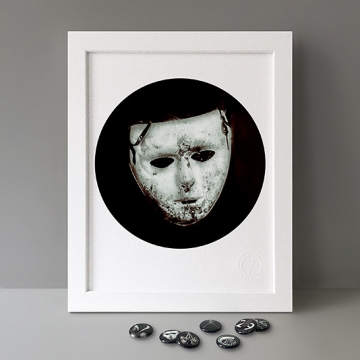 Beneath The Eyrie: Mask print